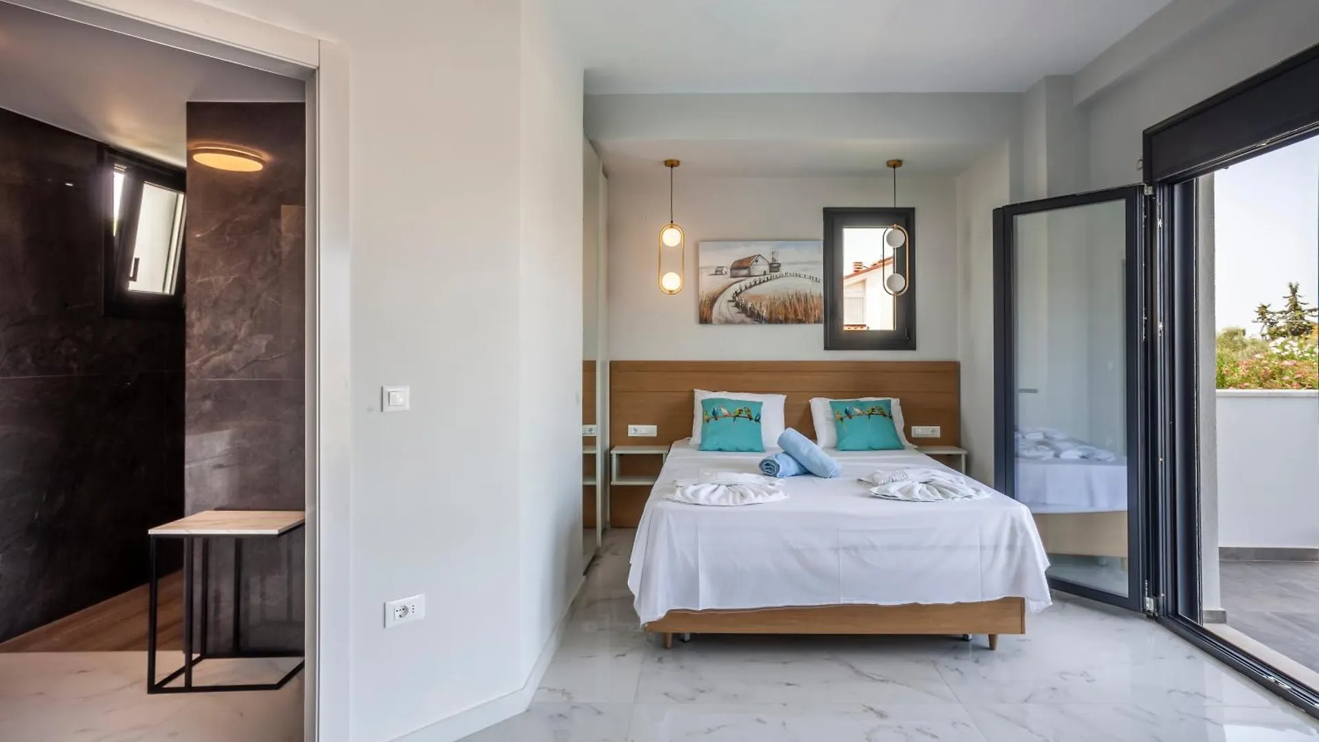 Megan Luxury Villa With Private Pool Pefkochori Apartment